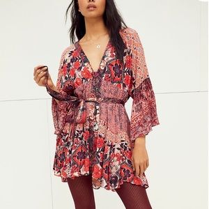 Free People Gypset Mini Dress NWT NEVER WORN